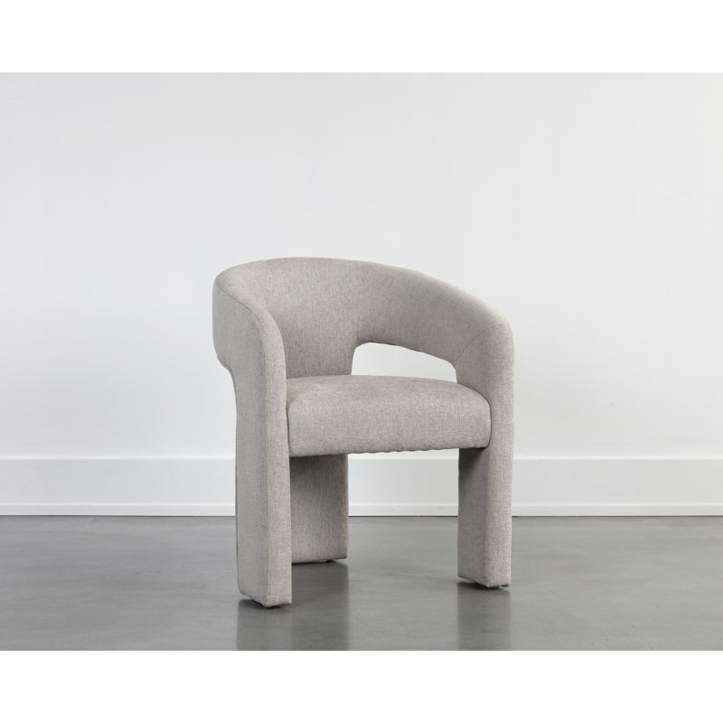Chaise de salle à manger rembourrée H 19 po Jyion, Grès Ernst