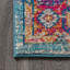 Tapis bleu / rouge Lathan Bohemian FLAIR Boho-1089744847