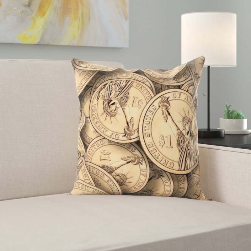 Coussin en dollar