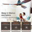 Kemp 52" 3 - Blade LED Modern Classic Ceiling Fan with Remote Control and Light Kit Included-721520782