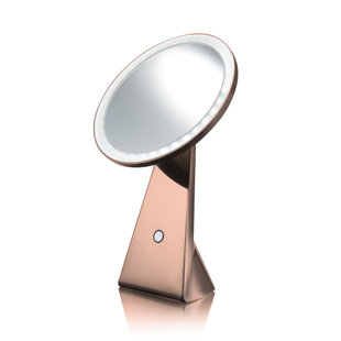 Miroir grossissant et lumineux