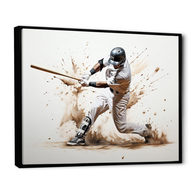 Baseball Minimal Swing I - Sport Baseball Wall Art