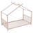 Twin Size Metal House Platform Bed-347944865