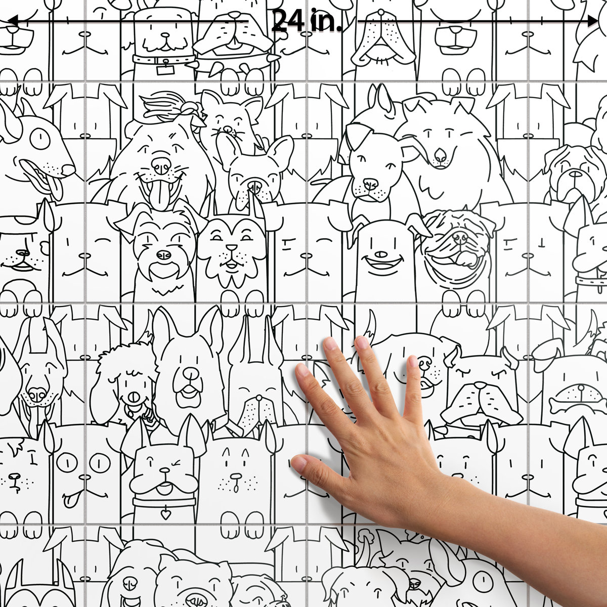 Merola Tile Oh My Dog 10