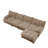 4-Seater L-Shaped Sectional-149061266