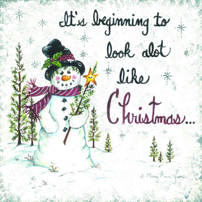 Filingeri " Beginning To Look Like Christmas "