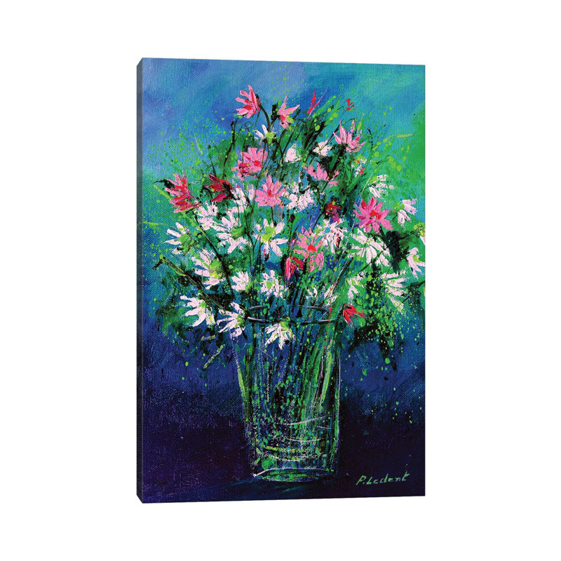 Still Life Spring 2020 by Pol Ledent - Painting on Canvas, 101.6cm H x 66.04cm W x 1.91cm D, Wrapped Canvas