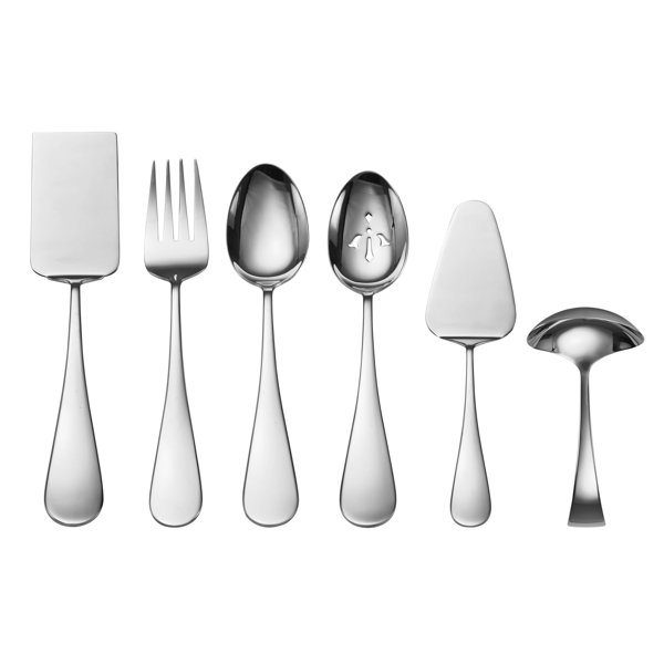Towle Living Forged Lucerne 20 Piece Stainless Steel Flatware Set - Bed