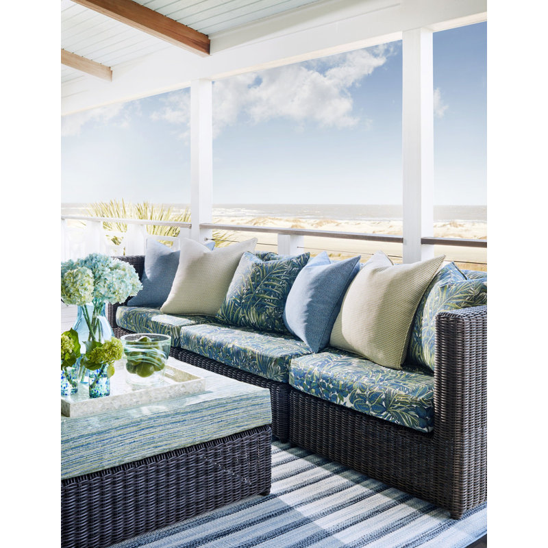 Playa Square Indoor/Outdoor Pillow Cover & Insert
