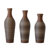 Set Of 3 Classic Artificial Decorative Desktop Floor Vases, High Independent Flower Stand (20"/24"/28" H)-1713539124