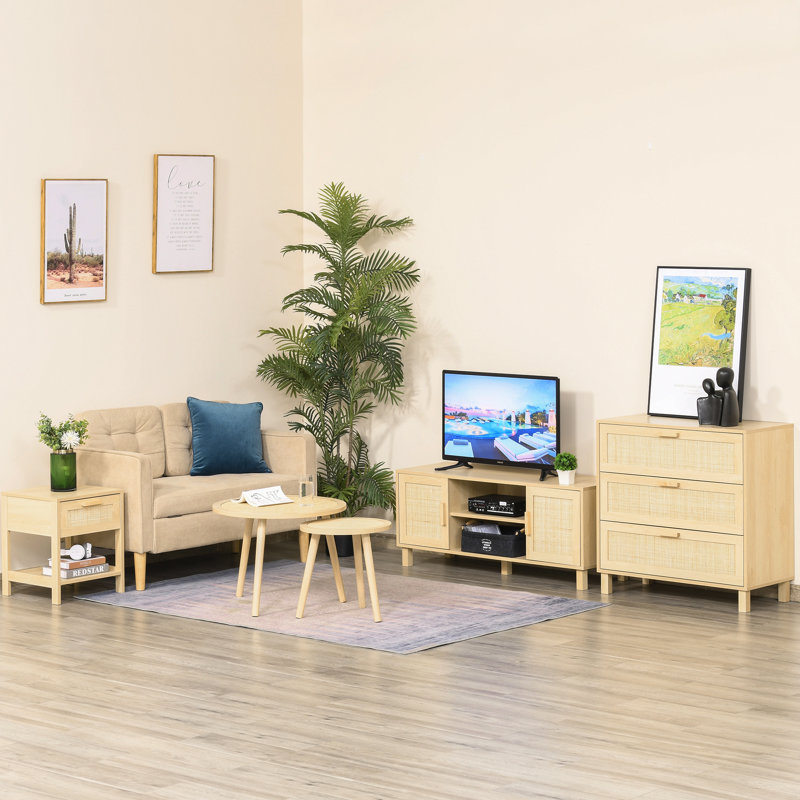 Table de chevet, table d'appoint, organisateur de rangement avec tiroir et tablette
