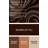 Gradient Abstract 54 Brown Metal Wall Art-466565951