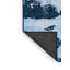 Tapis bleu en laine Power Loom-1967153440