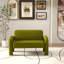Causeuse en velours 2 places Iryanna-1897658629