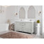60 po X P 22 po D Meuble-lavabo double de salle de bain Hale-89864807-89864803