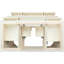 Jackson 48"L Free Standing Vanity Base in Antique White