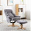 Bigelow 76cm Wide Swivel Standard Recliner-374832428