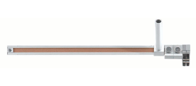 AARCO Map Rail Or Hanger, 1" H x 96" W x 0.5" D