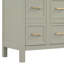 [Cabinet seulement] Meuble-lavabo vert clair de 36 po (lavabo non inclus)