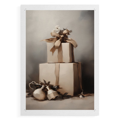 Art des Fêtes de Noël - série 2-Cccix - impression sur toile seulement - non encadrée