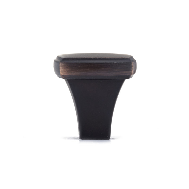 Expression Square Knob, Brushed Oil-Rubbed Bronze