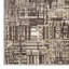 Tapis d'intérieur moderne brun 5 pi 3 po x 7 pi Leuchte-250572243
