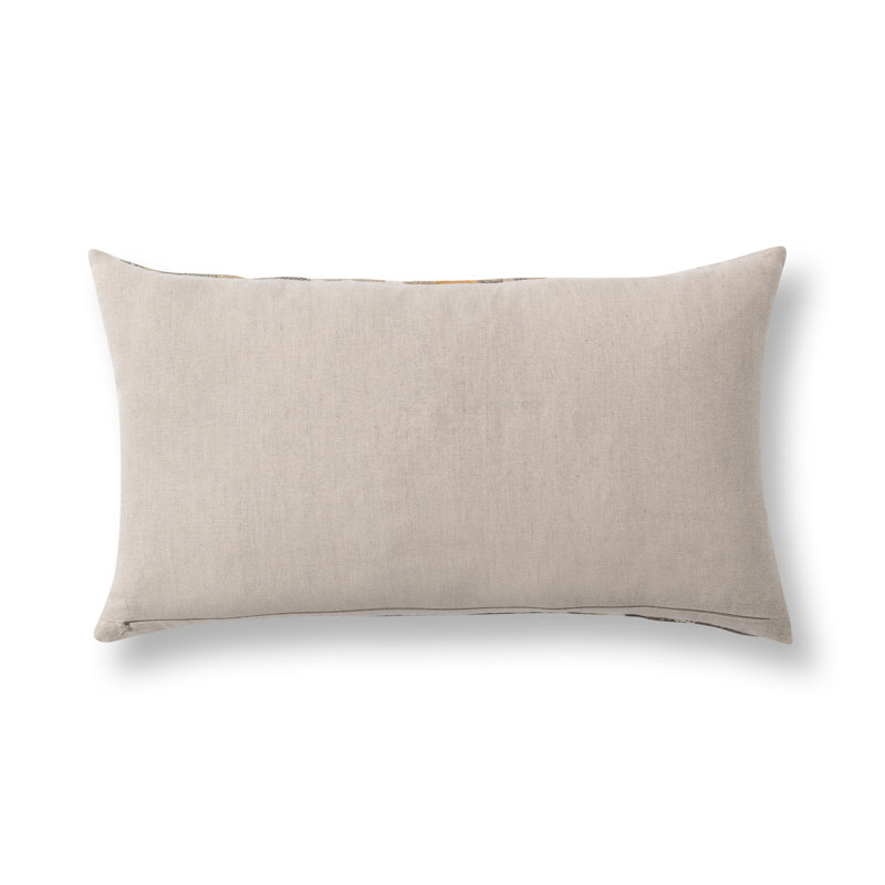 Jana Cotton Embroidered Throw Pillow
