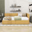 Lit de jour simple tapissier 2 tiroirs-88596869