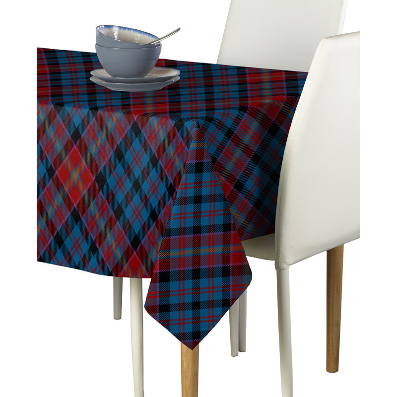 Hyslop Plaid Tablecloth, 84" L x 60" W