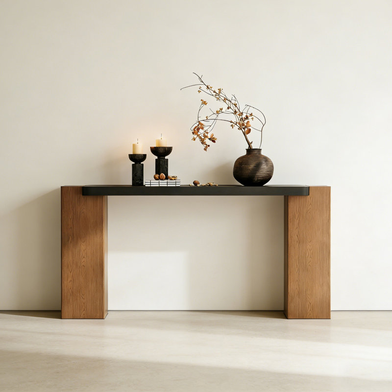 Console Retro Minimalist Art Design, H 29,53 po x l 62,99 po x P 13,78 po
