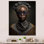 Impression sur toile, lunettes de créateurs afro-américaines Traditiona