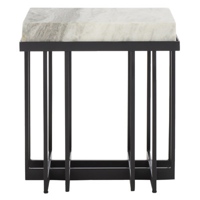 Marble Top End Table