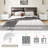  1 Pcs Floating Nightstand With Drawer Storage Modern Floating Bedroom Shelf -2073969763-2073969761