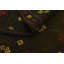 Tapis de zone en laine vert 4 pi x 4 pi 3 po one-of-kind-noué la main Earley