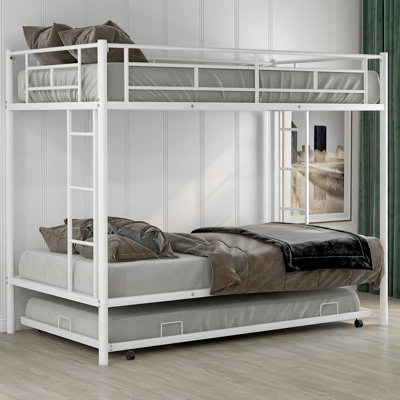 Comptche Kids Bunk Bed with Trundle