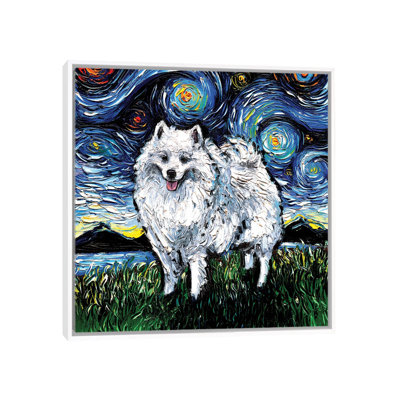 " American Eskimo Night " by Aja Trier