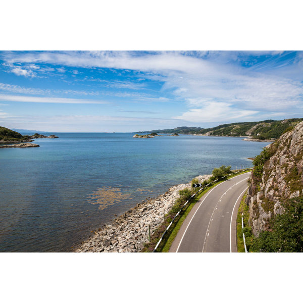 Highland Dunes Landscape In Scotland - Wrapped Canvas Photograph 