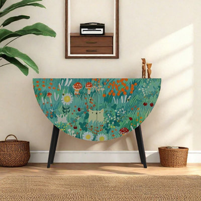 49in Two-door Semicircular Sideboard Cabinet