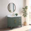Meuble-lavabo simple 36 po avec plateau en marbre Chambery-94426584-134697615