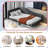 Jivko Upholstered Daybed with Headboard and Armrest-2126597116-2126597119