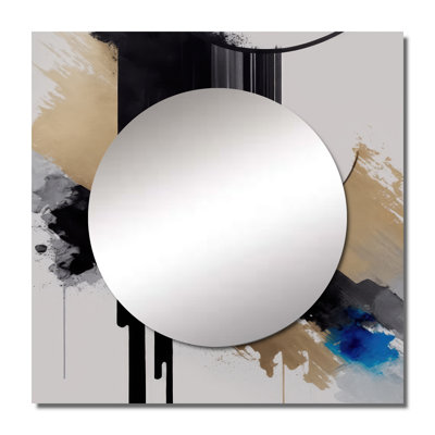 Ivonn - Modern Square Mirror Wall Art For Bathroom