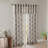Fretwork Print Grommet Top Window Valance 50X18"-111597883