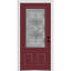 Porte d'entrée pré-montée en fibre de verre 2 panneaux 3/4 Grace Grace-622112431-622112417