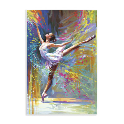 «Ballerina with Modern Splash» par Leon Devenice