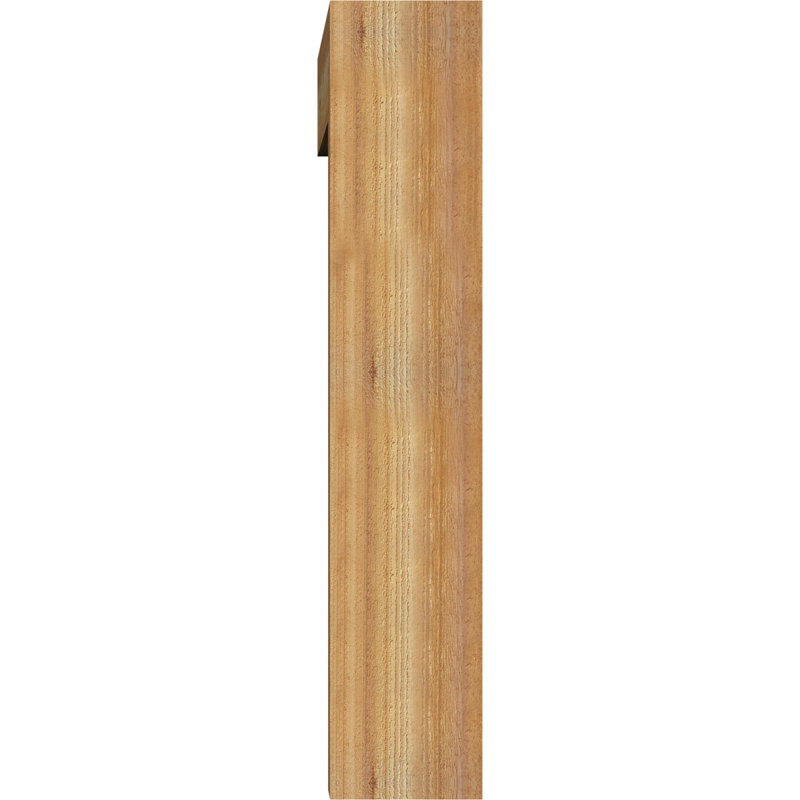 Support Funston Block avec support décalé, 42 x 42, Cèdre rouge occidental de l 8 po (scié brut)