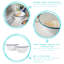 Argon Tableware - 2 Piece White Enamel Mixing Bowl Set-94225135