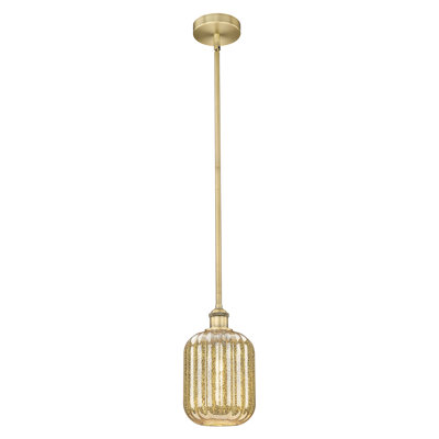 Edison - Ameiya - Mini-luminaire suspendu avec tige à abat-jour 1 lumière