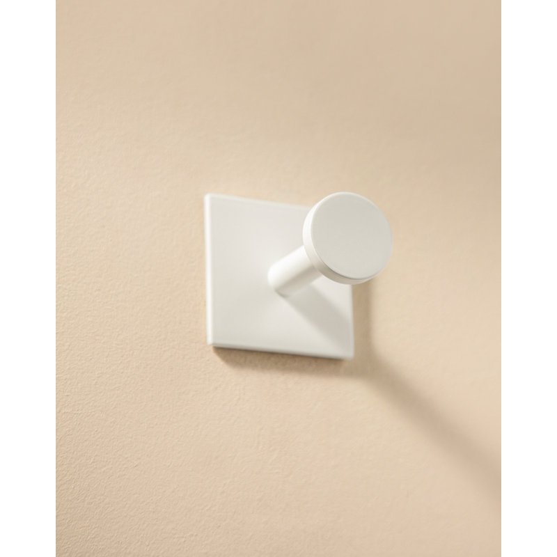 Arwilda Latitude Run Made of Durable Metal with Light Grey Finish Towel Hook