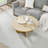 36" Round Coffee Table,Living Room Table