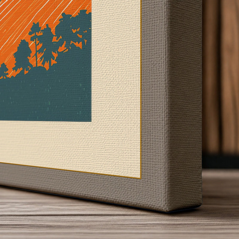 Print, 30x20 - 76.2 x 50.8 cm, Taupe Border
